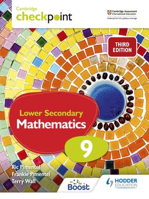 cover image of Cambridge Checkpoint Lower Secondary Mathematics Student's Book 9
